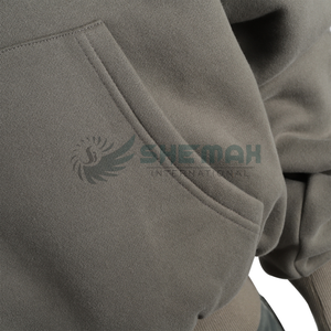 Sudadera con capucha de gran tamaño para hombre de alta calidad, Material de alta calidad, sudaderas con capucha y sudaderas de talla grande para hombre, ropa de calle bordada - Product Image 5