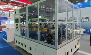 Machine d'empilage automatique à station unique pour ligne <span class=keywords><strong>pilote</strong></span> de cellules de poche - Product Image 2