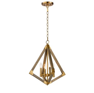 Lampe suspendue en métal de conception de treillis en laiton AK en pièce maîtresse décorative finie grise pour la décoration intérieure de la maison - Product Image 2