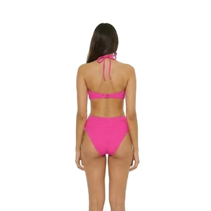 ชุดบิกินี่แบบผูกคอสำหรับผู้หญิงสุดเซ็กซี่ แฟชั่นชุดว่ายน้ำสองชิ้นแบบเรียบง่าย  ผู้ผลิตแบบ OEM ODM - Product Image 2