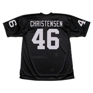 Maillot de football américain en maille polyester XL de haute qualité, personnalisé, respirant, séchage rapide, anti-plis, imprimé sur mesure - Product Image 5