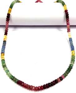 Mind Blowing Lab Grown Multi Sapphire Smooth Round Shape Beads Ruby Sapphire Gemstone Beads Fabricación de joyas Beads Multi Gemstone - Product Image 6