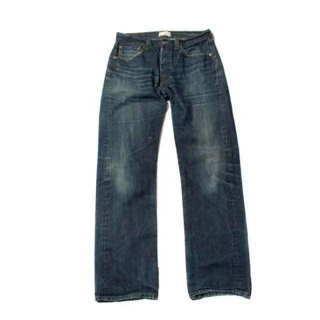 Salopette lourde baggy jeans hommes Streetwear Hip-hop Wide Y2k jeans pour hommes de haute qualité délavé personnalisé en détresse jeans en Denim