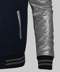 Servicios OEM, Chaqueta Universitaria Personalizada de Invierno, 100% Lana, Parche Bordado en Chenilla, Chaqueta de Béisbol Lisa para Hombre, Chaqueta Universitaria Letherman - Product Image 3