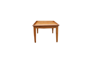 Table basse Kanila moderne en teck massif avec finition couleur marron et de haute qualité pour une utilisation intérieure et extérieure. - Product Image 4