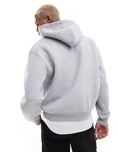Venta al por mayor OEM logo Top personalizado 100% algodón de gran tamaño gota hombro peso pesado térmico polar pulóver sudaderas con capucha - Product Image 2