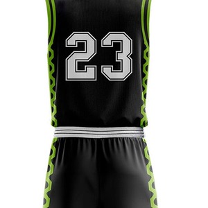 Uniformes de baloncesto con logotipo personalizado para escuelas y clubes Conjunto de camiseta y pantalones cortos de baloncesto transpirable ligero - Product Image 3