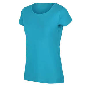 Camisetas de manga corta de algodón con cuello redondo personalizadas, jersey de gran tamaño para hombres y mujeres, longitud corta informal con patrón sólido o estampado - Product Image 1