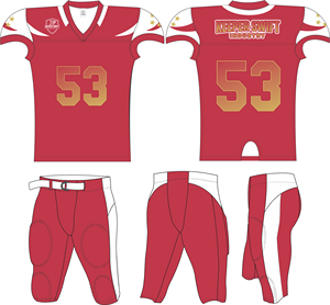 Maillot de football américain fabriqué au Pakistan, prix bas, maillot de football américain confortable à vendre - Product Image 1