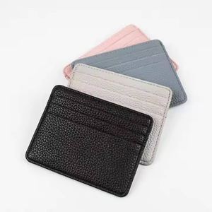 Durable Slim Vintage <b>Leather</b> RFID Protected Open Card Holder <b>Wallet</b> Lightweight Structure Secure Organization Stylish Finish <b>Men</b> - Product Image 4