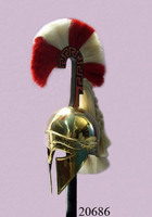 NOUVEAU CASQUE D'ARMURE ROMAINE AVEC CRÉNEAU