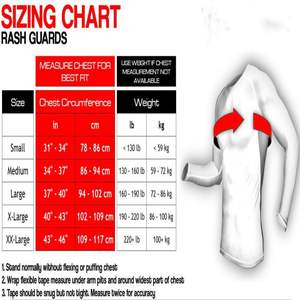 2025 pas cher prix meilleure qualité production en usine poids léger Rash Guard impression personnalisée Logo Rash Guard unisexe - Product Image 5