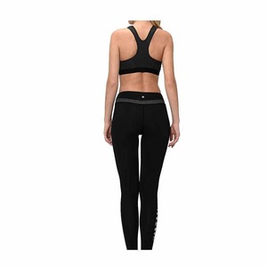 Gran oferta 2025, conjunto deportivo sin costuras de diseñador para mujer, conjunto de Yoga sólido al por mayor y camisetas de manga corta, logotipo personalizado - Product Image 4