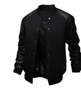 Chaqueta universitaria de algodón para hombre Classic Fit Premium Quality OEM ODM Factory Direct Custom Elegant Streetwear Outerwear - Product Image 4