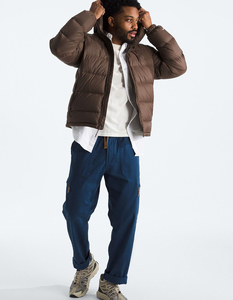 Nouvel arrivage de doudoune à capuche en duvet marron Veste matelassée imperméable et coupe-vent chaude Manteau d'extérieur d'hiver Vestes à bulles pour hommes - Product Image 6