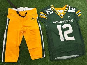 ชุดเสื้อเจอร์ซีย์ทีมผ้าลายพิมพ์ซับลิเมชันเครื่องแบบอเมริกันฟุตบอลแห้งเร็ว - Product Image 5