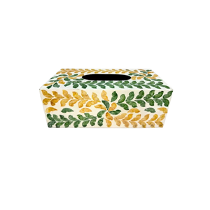 Caja de Pañuelos de Lujo con Madreperla, Caja de Regalo Decorativa Hecha a Mano con Madreperla de Primera Calidad - Product Image 5