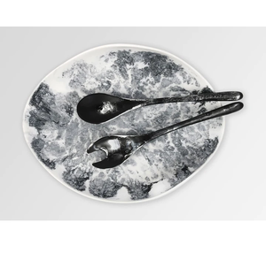 Tazón para servir comida de resina epoxi de nueva forma con fabricante de servidores Tazón para servir de resina pulida a mano de último diseño de la India - Product Image 6