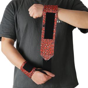 Bracelets de poignet en néoprène élastique, réglables, légers, haute élasticité, antidérapants, en forme de 8, pour la musculation, l'entraînement en salle de sport, unisexe - Product Image 3