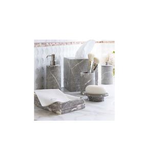 Vente en gros 5 pièces ensemble de salle de bain en marbre noir armoire populaire accessoires de salle de bain ensemble de vanité de qualité supérieure - Product Image 3