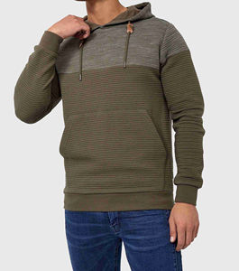 Sweat-shirts pour hommes élégants et tendance, prix de gros, logo personnalisable, haute qualité, coupe classique, 100% coton, broderie OEM - Product Image 3