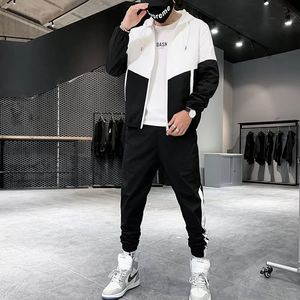 Survêtement Homme 2025 – Ensemble Décontracté 2 Pièces : Veste à Capuche et Pantalon de Jogging – Tenue de Sport Hip Hop pour la Course - Product Image 3
