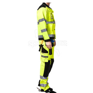 Uniforme de Trabajo Ligero y Transpirable con Cierre Frontal y Bolsillos Utilitarios para Actividades al Aire Libre - Product Image 2