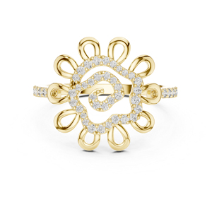 Anillo de Compromiso de Oro Rosa de 14K con Diamante Cultivado en Laboratorio, Redondo, para Mujer, 0.26 Ct, Certificado IGI |   Diamante Cultivado Nuevo - Product Image 3