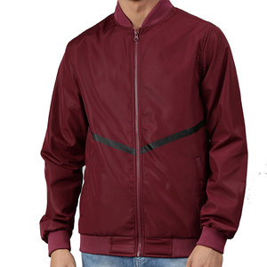 Wholesale 2018 Custom <b>Men</b> Blank Plain Nylon Ma-1 <b>Flight</b> Bomber <b>Jacket</b> - Product Image 1
