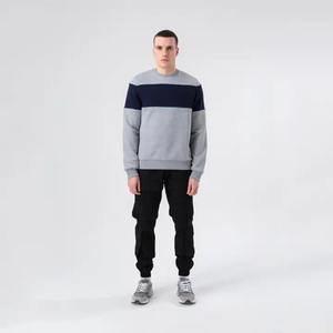 2024 fábrica al por mayor de alta calidad de peso pesado 100% algodón cuello redondo hombres sudadera logotipo personalizado de gran tamaño liso teñido invierno - Product Image 5