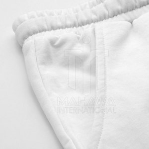 Shorts décontractés pour hommes grande taille, taille élastique, respirants, séchage rapide, en polyester et coton, coupe ample, personnalisables, écologiques - Product Image 4