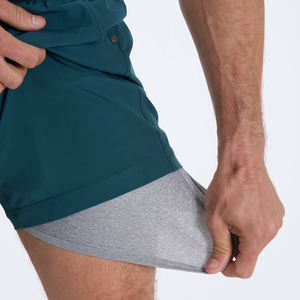 Short en nylon de qualité supérieure pour homme, confortable et décontracté, avec doublure extensible, motif solide, nouveau design tendance - Product Image 6