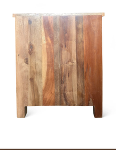 Factory Price Modern Luxury Foldable Bedroom Wooden Nightstand Bedside Storage High Quality Apartment Furniture - Product Image 3