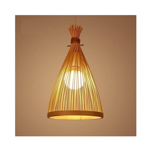 Lampes en bambou de haute qualité en bambou tissé, lampe en bambou faite à la main, lampes en bambou de style classique utilisées pour la décoration - Product Image 1