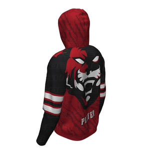 Automne/hiver hommes/femmes sweats à capuche surdimensionnés Logo personnalisable motif 3D brodé tissu français 100% coton équipe à quantité minimale de commande bas - Product Image 2