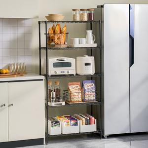 MZG Minimalist US Local Stock 1250 lbs 5 Tier <b>Shelf</b> Metal Storage Organizer Utility <b>Wire</b> Shelving Rack Unit - Product Image 5