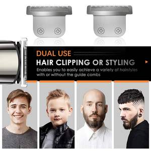 Lot de 3 lames de rechange détachables en acier inoxydable de 40 mm pour tondeuses et coupe-cheveux - Product Image 3