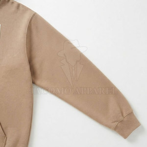 Fournisseur de vêtements décontractés modernes pour hommes, sweats à capuche en coton mélangé avec impression en relief, tissu doux, style hiver - Product Image 4