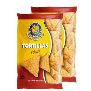 Paquete de 12 Unidades de Tortillas con Sabor a Chile Marca Fox, 450g, Bocadillos Chinos en Bolsa - Product Image 1
