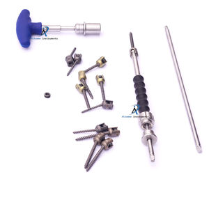 Titanium Orthopedic <b>Screw</b> and <b>Driver</b> <b>Set</b> Surgical Bone Fixation Implant for Fracture Repair and Trauma Procedures By Altomme - Product Image 4