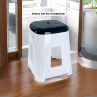 Modern Roma Plastik Tabure Kaymaz Katlanabilir Taşınabilir Yemek Odası Otel Dış Mekan Mobilyası Mutfak Banyo Yatak Odası Avlu Çiftlik Evi