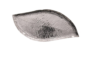 Plateau de service vintage en acier inoxydable poli avec laque pour service de fruits ou affichage de la date dans le salon - Product Image 2