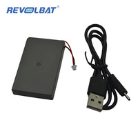 Revolbat Batterie Li-ion de remplacement pour manette PS4 Pro/Slim KCR1410 LIP1522 3.7V 2000mAh
