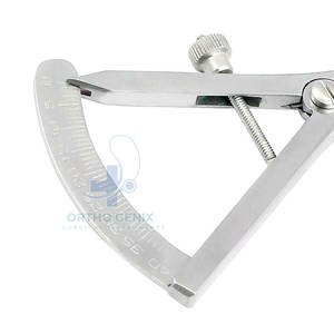 เครื่องวัดขนาดสำหรับทันตกรรมเครื่องมือสำหรับการจัดฟันเครื่องมือสำหรับการจัดฟันเครื่องมือสเตนเลสสตีลความแม่นยำคู่มือที่มีคุณภาพสูงได้รับการรับรอง CE - Product Image 3