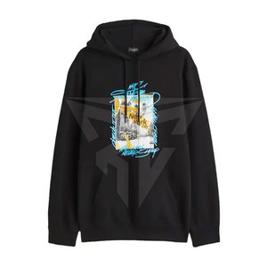 Novedad: Sudaderas con capucha casuales para hombre con estampado DTG, de secado rápido, forro polar, con bolsillo con cremallera, diseño liso, para invierno, venta al por mayor, teñido liso. - Product Image 1