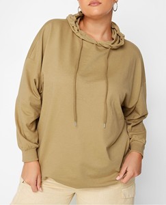 เสื้อฮู้ดดี้ผู้หญิงรุ่นใหม่ ปี 2025 ขายดี คุณภาพพรีเมียม พร้อมออกแบบโลโก้ตามสั่ง - Product Image 1