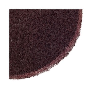 Éponges de cuisine à forte absorption d'eau Boardwalk de 16 pouces, éponges de nettoyage profond, marron, pour le polissage de la vaisselle, 10/carton - Product Image 4