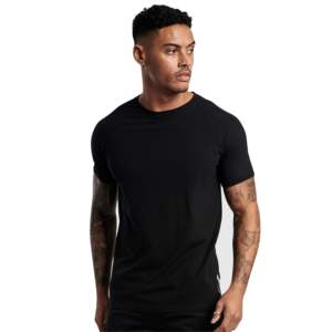 2021 nueva Camiseta deportiva personalizada para hombre 100% mezcla de algodón y LICRA estampado de manga corta para correr gimnasio ropa informal en blanco - Product Image 5