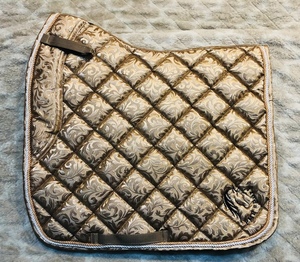 2025 Northen Droplet Rose Tonique Dressage Saddle Pad Euro Cavall Saddle Pads - Product Image 3