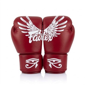 ถุงมือชกมวย Fairtex คุณภาพสูง สีส้ม หนังแท้ น้ำหนักเบา ปรับแต่งโลโก้ได้ พร้อมเชือกผูก สำหรับฝึกซ้อมและแข่งขัน MMA มวยไทย - Product Image 6